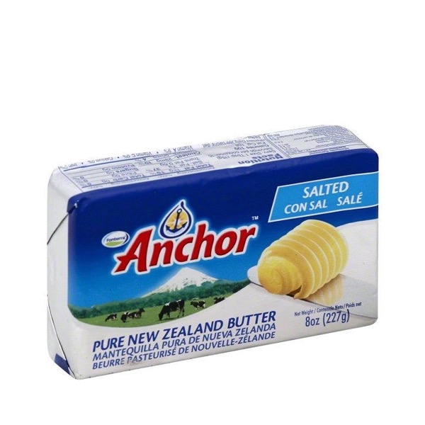 Anchor Pure Salted Butter (227g) X 1