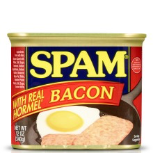 SPAM LUNCH MEAT BACON 12oz X 1